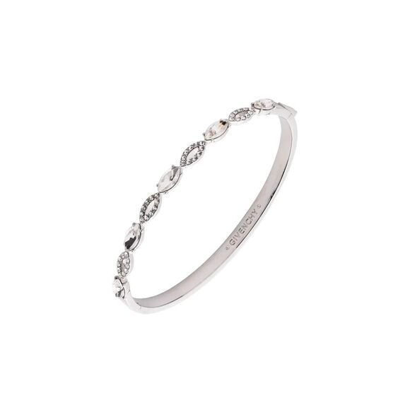 Givenchy Pavé & Marquise Crystal Bangle Bracelet - Picture 1 of 5